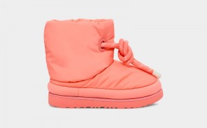 Apricot Ugg Classic Maxi Short Kids' Boots | South Africa-4729150