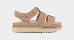 Apricot Ugg Goldenstar Strap Women's Sandals | South Africa-9034127