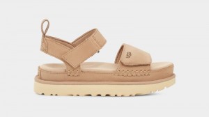 Apricot Ugg Goldenstar Women's Sandals | South Africa-9681247