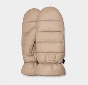 Apricot Ugg Maxi Aw Women's Mittens | South Africa-2075369