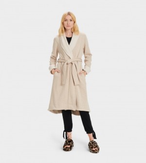 Beige Ugg Duffield Ii Women's Sleepwear | South Africa-8936540