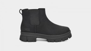 Black Ugg Ashton Kids' Chelsea Boots | South Africa-8537904