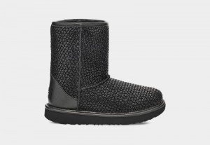 Black Ugg Classic Ii Gel Hearts Kids' Boots | South Africa-4829301