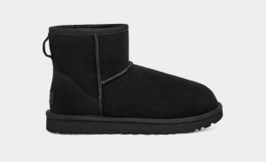 Black Ugg Classic Mini Ii Women's Boots | South Africa-3197806