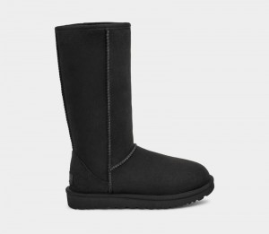 Black Ugg Classic Tall Ii Women's Boots | South Africa-6305194