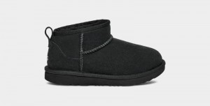 Black Ugg Classic Ultra Mini Kids' Boots | South Africa-7549810