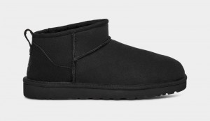 Black Ugg Classic Ultra Mini Men's Boots | South Africa-5042817