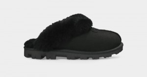 Black Ugg Coquette Women's Slippers | South Africa-6215498