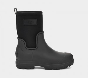 Black Ugg Droplet Mid Women's Chelsea Boots | South Africa-8710963