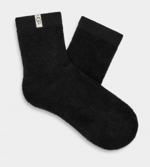 Black Ugg Droplet Women's Socks | South Africa-9458237