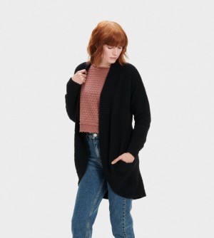 Black Ugg Fremont Women's Cardigans | South Africa-7908163