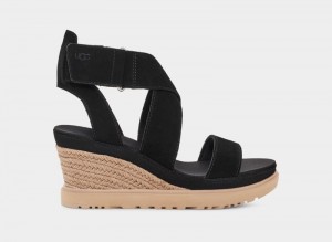 Black Ugg Ileana Ankle Women's Sandals | South Africa-3597824