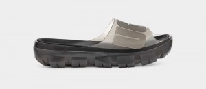 Black Ugg Jella Clear Women's Slides | South Africa-0138769