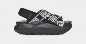 Black Ugg La Cloud Women's Sandals | South Africa-2173948