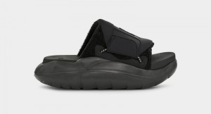 Black Ugg La Cloud Women's Slides | South Africa-8672549