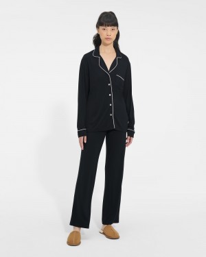 Black Ugg Lenon Set Ii Women's Sleepwear | South Africa-4891253