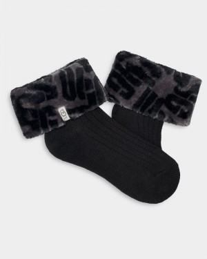 Black Ugg Lita Ii Women's Socks | South Africa-9075624