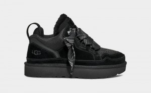 Black Ugg Lowmel Women's Sneakers | South Africa-9301248