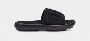 Black Ugg Mini Women's Slides | South Africa-7546281