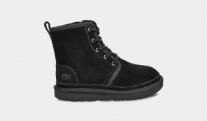 Black Ugg Neumel High Kids' Boots | South Africa-4782516