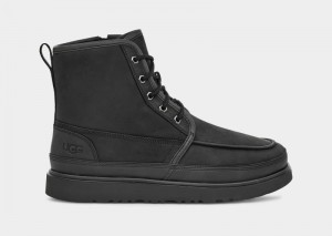 Black Ugg Neumel High Moc Weather Men's Boots | South Africa-0716324