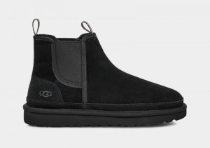 Black Ugg Neumel Men's Chelsea Boots | South Africa-3984561