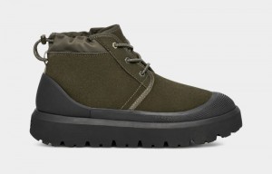 Black Ugg Neumel Weather Hybrid Men's Boots | South Africa-2543170