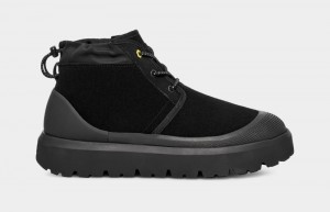 Black Ugg Neumel Weather Hybrid Men's Boots | South Africa-6078314