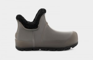 Black Ugg Raincloud Clear Women's Boots | South Africa-4108957