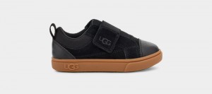 Black Ugg Rennon Low Kids' Sneakers | South Africa-9325801