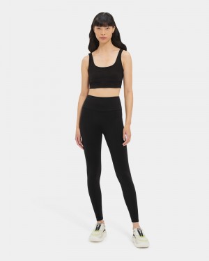 Black Ugg Saylor Women's Leggings | South Africa-1347208