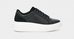 Black Ugg Scape Lace Women's Sneakers | South Africa-8061549