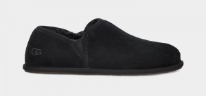 Black Ugg Scuff Romeo Ii Men's Slippers | South Africa-8540176