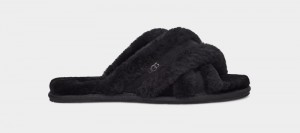 Black Ugg Scuffita Women's Slippers | South Africa-5673128