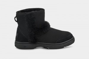 Black Ugg Sunburst Mini Women's Winter Boots | South Africa-3146297