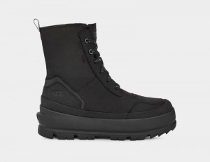 Black Ugg The Ugg Lug Women's Boots | South Africa-2470659