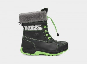 Black / Green Ugg Butte Ii Cwr Glow Graphic Kids' Winter Boots | South Africa-9167820