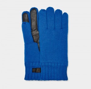 Blue Ugg Knit Men's Gloves | South Africa-6132950