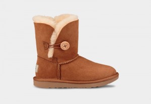 Brown Ugg Bailey Button Ii Kids' Boots | South Africa-1349208