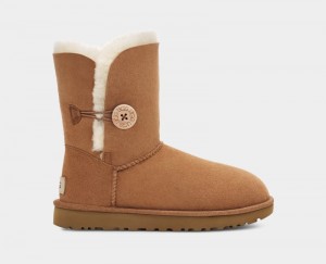 Brown Ugg Bailey Button Ii Women's Winter Boots | South Africa-4529068