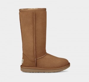 Brown Ugg Classic Ii Tall Kids' Boots | South Africa-0798652