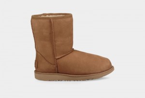 Brown Ugg Classic Ii Weather Short Kids' Boots | South Africa-1794035