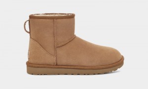 Brown Ugg Classic Mini Regenerate Women's Boots | South Africa-1709635