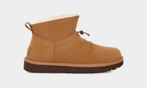 Brown Ugg Classic Mini Toggler Women's Boots | South Africa-9187435