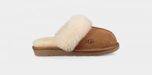 Brown Ugg Cozy Ii Kids' Slippers | South Africa-7234506