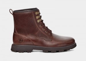 Brown Ugg Kirkson Men's Ankle Boots | South Africa-9123786