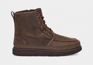 Brown Ugg Neumel High Moc Weather Men's Boots | South Africa-7529083