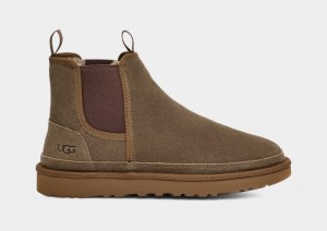 Brown Ugg Neumel Men's Chelsea Boots | South Africa-9374125