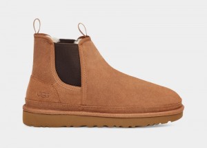 Brown Ugg Neumel Men's Chelsea Boots | South Africa-9482610