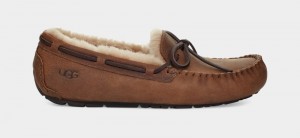 Brown Ugg Olsen Men's Moccasins | South Africa-2385914